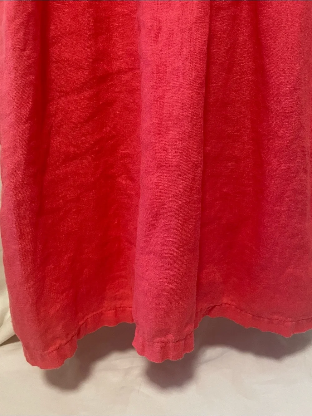 J.Crew Linen Coral Dress